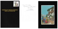Postulat g&eacute;ographique sur la Syldavie. ( Micro-tirage &agrave; 20 exemplaires, d&eacute;dicac&eacute; par Richard Combes ).. (  Bandes Dessin&eacute;es - Georges R&eacute;mi dit Herg&eacute; - ...