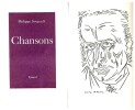 Chansons. ( Un des 2000 exemplaires num&eacute;rot&eacute;s sur v&eacute;lin blanc ). Philippe Soupault - Andr&eacute; Masson.