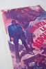 Rare affichette originale de film, d'exploitation en salles, pour le western spaghetti italien " Sartana le redoutable ( Inginocchiati straniero... I ...