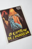 Rare affichette originale d'exploitation en salles, pour le film italien " Le Ch&acirc;teau de l'horreur ".. ( Cin&eacute;ma - Affiches - Horreur - Frankenstein ) ...