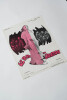 Rare affichette originale, d'exploitation en salles, pour le film franco-espagnol " Le Bal du vaudou (Una gota de sangre para morir amando) ".. ( ...