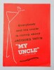 Rare dossier de presse am&eacute;ricain pour le film franco-italien : My Uncle ( Mon Oncle ), avec caricature de Jacques Tati.. ( Cin&eacute;ma - Dossier de Presse ...