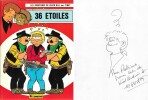Les Aventures de Chick Bill : 36 &eacute;toiles. ( Avec superbe dessin original, pleine page, sign&eacute; et dat&eacute;, par Tibet ).. ( Bandes Dessin&eacute;es ) - Gilbert ...