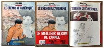 Le chemin de l'Am&eacute;rique. ( Avec superbe dessin original, d'une demi page de Baru et complet du bandeau " Angoul&ecirc;me 1991 " ).. ( Bandes Dessin&eacute;es ) - ...