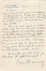 Exceptionnel ensemble consacr&eacute; &agrave; Elie Faure, compos&eacute; d'un texte tapuscrit de 6 feuilles intitul&eacute;e " Classicisme " et de trois longues lettres ...