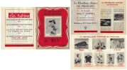 Superbe programme Magazine du cin&eacute;ma " Rex " pour la sortie en 1946 du film am&eacute;ricain d'animation : Pinocchio. . ( Cin&eacute;ma - Walt Disney ) - Carlo ...