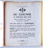 Au Guignol !. Le d&eacute;jeuner bien pay&eacute;.. ( Livre Objet - Th&eacute;atre de Guignol ) - Fran&ccedil;ois Rabelais - Pierre Marespy - G.Meunier.