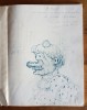 Armand Nakache, Peintre et Graveur. ( Dédicacé + Dessin original pleine page par Armand Nakache ).. ( Beaux-Arts ) - Armand Nakache - Pierre Mac Orlan ...