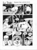 La Truie. Rare ensemble du " Bon &agrave; tirer " des 4 planches de l'adaptation en bande dessin&eacute;e par Jean-Lucas, du conte fantastique de Thomas Owen. ( ...
