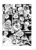 La Truie. Rare ensemble du " Bon &agrave; tirer " des 4 planches de l'adaptation en bande dessin&eacute;e par Jean-Lucas, du conte fantastique de Thomas Owen. ( ...