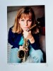 Superbe photographie en tirage argentique de la saxophoniste et chanteuse de Jazz, Sofi Hellborg, prise à Paris en 2000.. ( Photographies - Musique ...