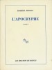 L'Apocryphe. ( Avec dédicace de Robert Pinget au journaliste François Bott ). Robert Pinget.