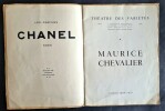 Programme du Théâtre des Variétés, Saison 1950-1951 : Maurice Chevalier. ( Musique - Chanson Française ) - Maurice Chevalier - Xavier Badia Vilato - ...