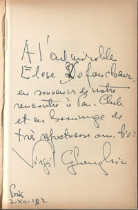 L'Œil Américain. ( Avec belle dédicace, signée et datée, pleine page de Virgil C. Gheorghiu ).