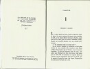 En Cas de Malheur. ( Un des 100 exemplaires numérotés sur alfa, du tirage de tête ).. ( Littérature adaptée au Cinéma ) - Georges Simenon.