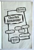 Programme de l'Alhambra - Maurice Chevalier de 1958 avec superbe dédicace de Charles Aznavour et Christian Méry.. ( Musique - Chanson Française ) - ...