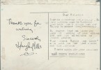Walt Disney : Carte photographique, de réponse pour les fans, dédicacée par Hayley Mills.. ( Cinéma - Walt Disney ) - Hayley Mills.