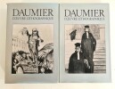 Coffret Honoré Daumier, l'Oeuvre Lithographique, tome 1 et 2. . ( Illustration ) - Honoré Daumier - Charles Baudelaire - F.Sain-Guilhem - Klaus ...
