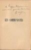Les Communistes. Roman, tome 2 : Septembre - Novembre 1939. ( Exemplaire du service de presse, avec belle et amicale dédicace de Louis Aragon au chef ...