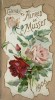 Calendrier Alfred de Musset 1906.. Alfred de Musset