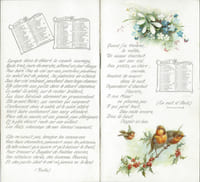 Calendrier Alfred de Musset 1906.