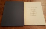 La Fenêtre. ( Avec belle dédicace autographe de l'imprimeur Théo Schmied ).. Francis Ponge - Pierre Charbonnier - Théo Schmied.