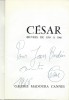 César. Oeuvres de 1955 à 1966. ( Avec dédicace de César Baldaccini dit César ).. ( Beaux-Arts ) - César Baldaccini dit César.