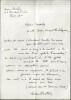 Superbe poème inédit manuscrit , daté et signé de Jean Breton, spécialement écrit pour l'écrivain, Jean-Vincent Bréchignac.. ( Poésie ) - Jean Breton.