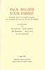 Paul Eluard et Louis Parrot. ( Tirage unique à 200 exemplaires numérotés sur vélin ).. Paul Eluard - Louis Parrot - Jean Cocteau - Lucien Scheler - ...