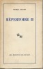 Répertoire II. Etudes et Conférences 1959-1963. ( Tirage de tête ).. Michel Butor