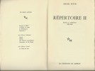 Répertoire II. Etudes et Conférences 1959-1963. ( Tirage de tête ).. Michel Butor