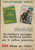 Catalogue des Parutions des ouvrages de la Bibliothèque Verte de 1953.. ( Bibliographie - Bibliophilie ) - Anonyme.