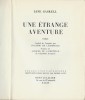 Une Etrange Aventure ( Strange Evil ). . ( Science-Fiction ) - Jane Gaskell - Jacques de Lacretelle.