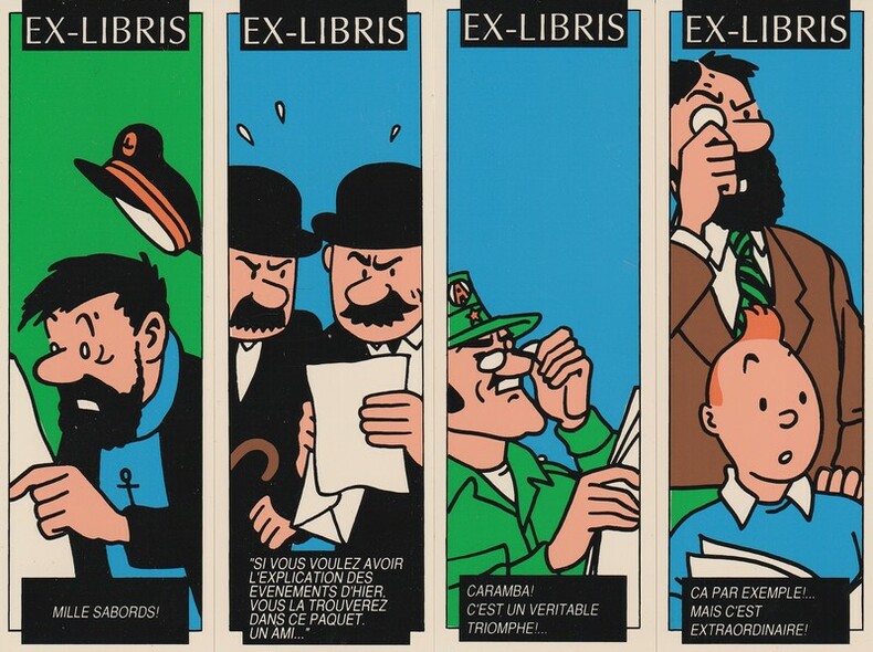 Objets Para-BD - Bandes Dessinées ) - Tintin - Georges Rémi dit Hergé