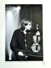 Superbe photographie en tirage argentique du violonniste Didier Lockwood, prise en 1999 en belgique au Gaumes Jazz Festival.. ( Photographies - ...