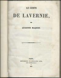 Le Comte de Lavernie.