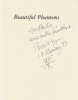 Beautiful Phantoms, Selected Poems 1968 - 1980. ( Dédicacé par Barry Gifford + carte postale avec superbe dédicace par Barry Gifford ).. ( Littérature ...