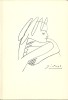Les Cavaliers d'Ombre - Sous le Manteau de Feu. ( Tirage unique à 300 exemplaires numérotés sur alfa d'édition ).. Geneviève Laporte - Pablo Picasso - ...