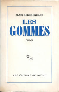 Les Gommes avec rarissime jaquette photographique.