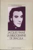Bibliographie de Dracula.. ( Dracula - Vampirisme ) - Jacques Finné.