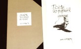 Poète...vos Papiers ! ( avec 2 dessins originaux ). Léo Ferré - José Correa.