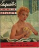 Reliure éditeur, Album Enquêtes n° 1 avec 4 numéros ( n° 6 " Cinéma et Sensualité " - n° 8 " La Femme et la Beauté " - n° 9 " La Femme et la Neige " - ...