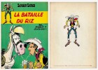 Lucky Luke : La Bataille du Riz. ( Tirage hors commerce, sp&eacute;cialement r&eacute;alis&eacute; pour le r&eacute;seau Total ).. ( Bandes Dessin&eacute;es - Lucky Luke ) - Maurice de ...