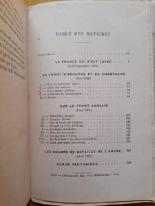 Près des combattants. La France qui s'est levée au front d'Argonne et de Champagne. Reims. Sur le front anglais. "Furor teutonicus".