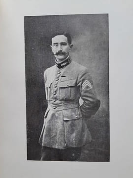 Jean, marquis de Lespinay, lieutenant à l'Etat-major de l'infanterie divisionnaire de la 22e division, tiré à l'ennemi le 4 novembre 1918. Coll.