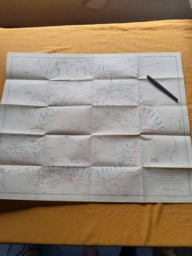 Guerre de 1914: de Liège a la Marne, avec croquis et carte en couleurs des positions successives des armées.. DAUZET, Pierre
