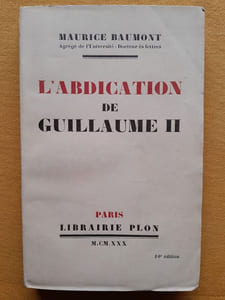 L'abdication de Guillaume II
