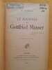 Le Journal de Gottfried Mauser. MOSSELY, Émile