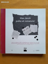 Max Jacob poète et romancier
