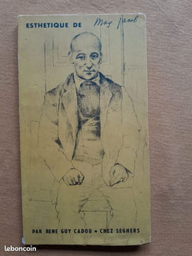 Esthétique de Max Jacob. CADOU, Guy